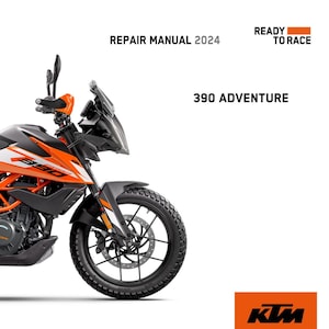 2024 Repair Manual KTM 390 Adventure