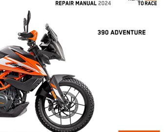 Manuel D'entretien Et Réparation KTM RC 390 (2022) - Version EU/GB/US/JP Etc., Neuf