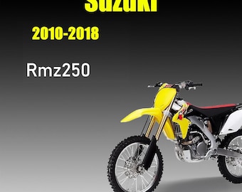 Suzuki Rmz 250 Workshop Service Manual 2010-2018