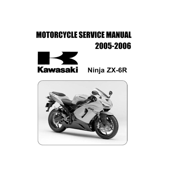 Kawasaki Ninja ZX-6R サービスマニュアル 【公式通販】