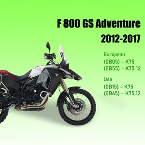 Service workshop manual for BMW F800gs Adventure| 2012-2017 | Download