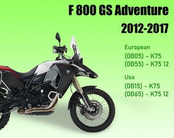 Service workshop manual for BMW F800gs Adventure| 2012-2017 | Download