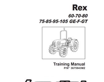 Landini Rex 60 70 75 85 95 105 F GE GT Service Manual