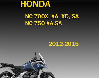 Service Workshop Manual for Honda NC700X DCT Wiring Diagram