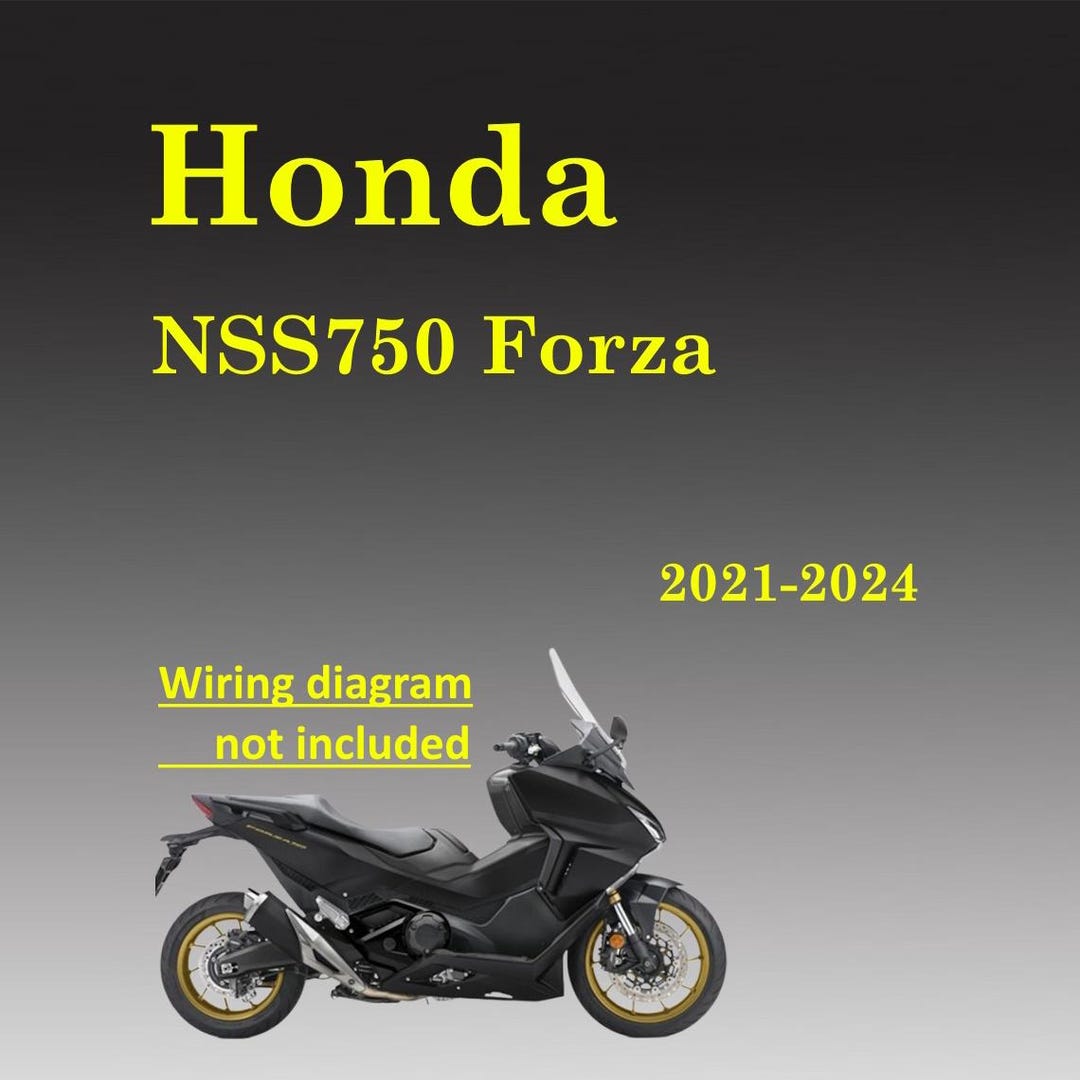2021-2024 Honda Forza 750 (NSS 750) Workshop Service Manual - Etsy