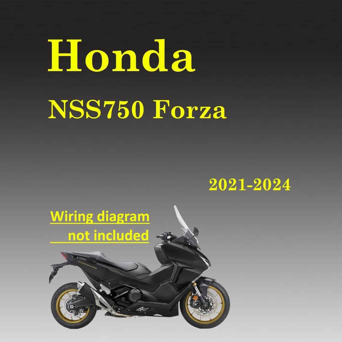 2021-2024 Honda Forza 750 (NSS 750) Workshop Service Manual - Etsy
