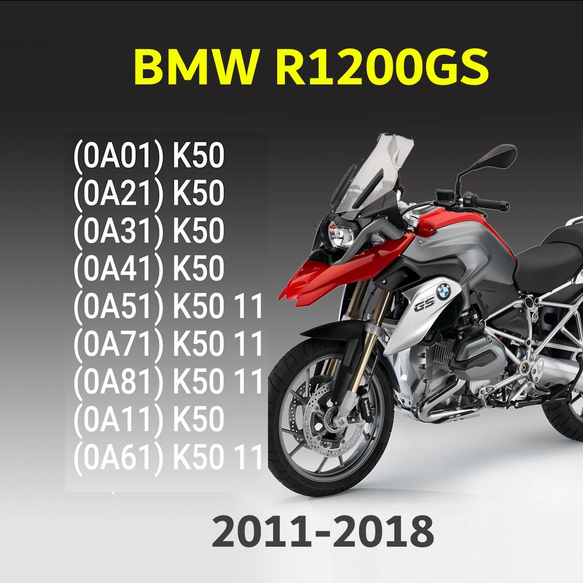Stickers moto BMW R 1200 R en 3 couleurs à personnaliser (Vendu à