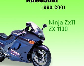 ☆ZZR1100☆サービスマニュアル ZX-11 D型 日本語版 送料無料 カワサキ - ☆ZZR1100☆サービスマニュアル ZX-11 D型 日本語版 送料