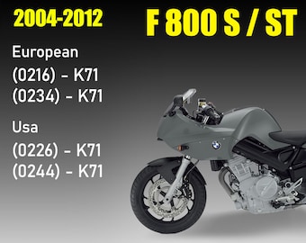 Service Manual for BMW F800ST / F800S | 2004-2012 Download