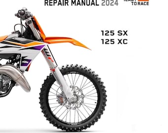 2024 KTM XC 125 SX 125 Service Manual