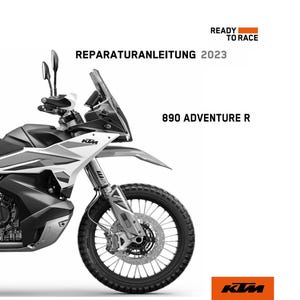2023 KTM 890 Adventure R Reparaturanleitung