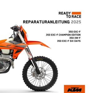 2025 KTM 350 EXC-F Champion Reparaturanleitung