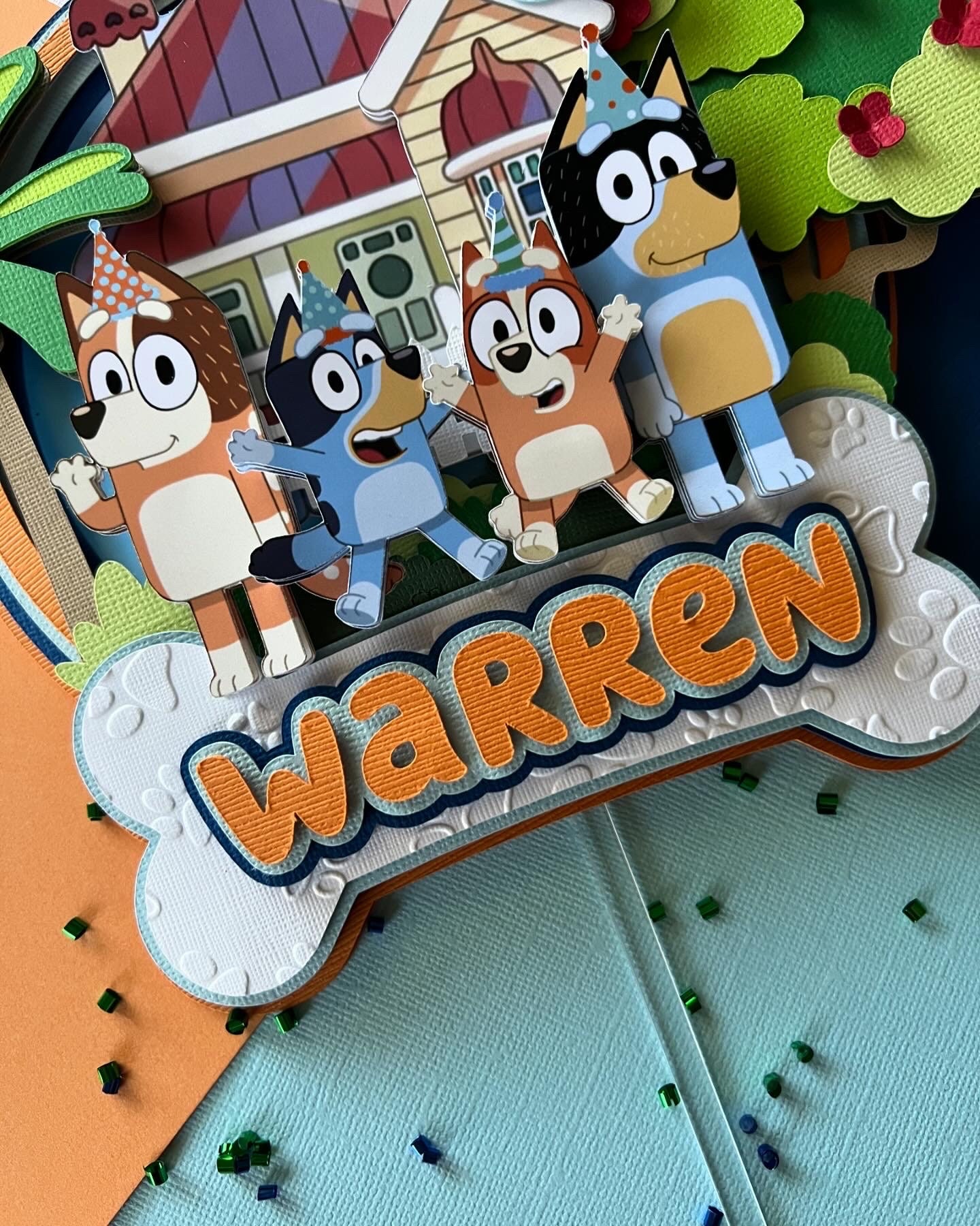 Bluey Cake Topper
