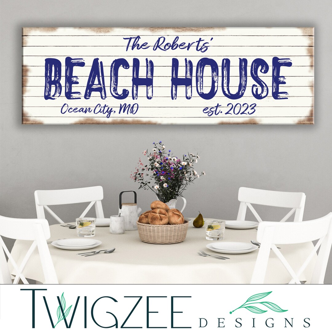 Personalized Canvas Art , Rustic & Farmhouse Decor, Man Cave Gifts ...