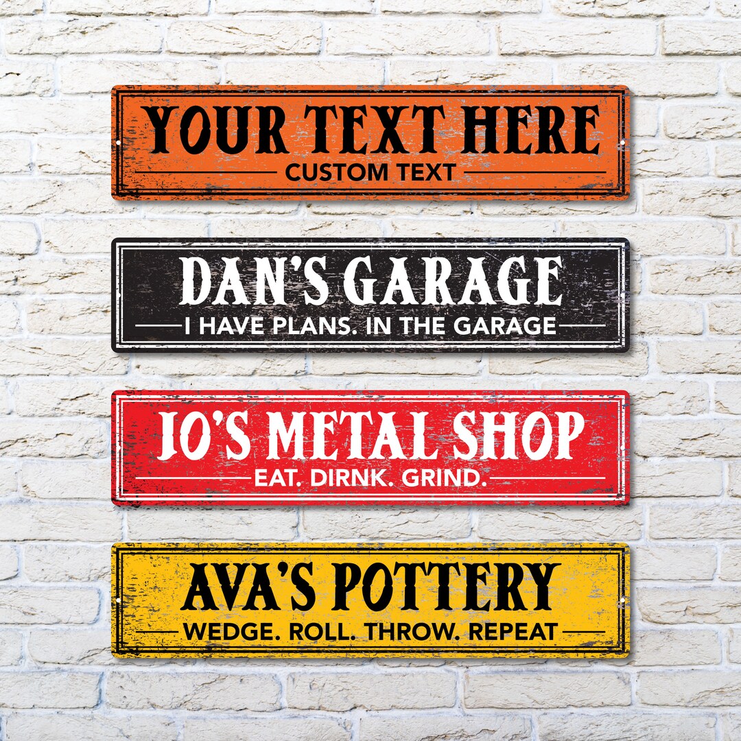 Custom Road Signs I Personalized Road Sign I Custom Metal Street Sign I ...