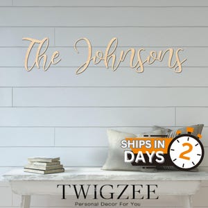 Family Name Sign, Wood Name Sign, Wedding Backdrop, Custom Wedding Decor, Rustic Wedding, Last Name Sign, Wedding Gift, Engagement Gift