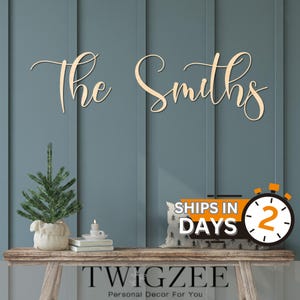 Family Name Sign, Wood Name Sign, Wedding Backdrop, Custom Wedding Decor, Rustic Wedding, Last Name Sign, Wedding Gift, Engagement Gift