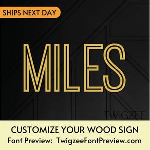 Custom Wood Baby Name Sign | Letter Wall Art | Kids Room Art | Wall Art for Nursery | Baby Name Sign | Kids Room Decor | Wooden Sign | USA