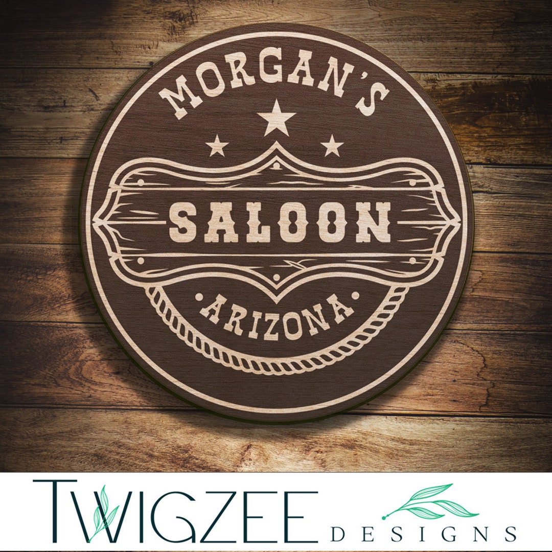 Custom Engraved Wooden Sign- Rustic Outdoor Decor- USA Made ...