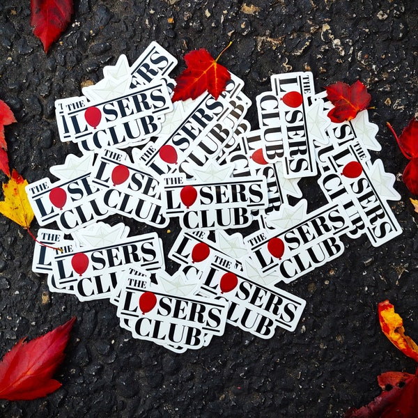 Stephen King's Losers Club Sticker (IT novel)