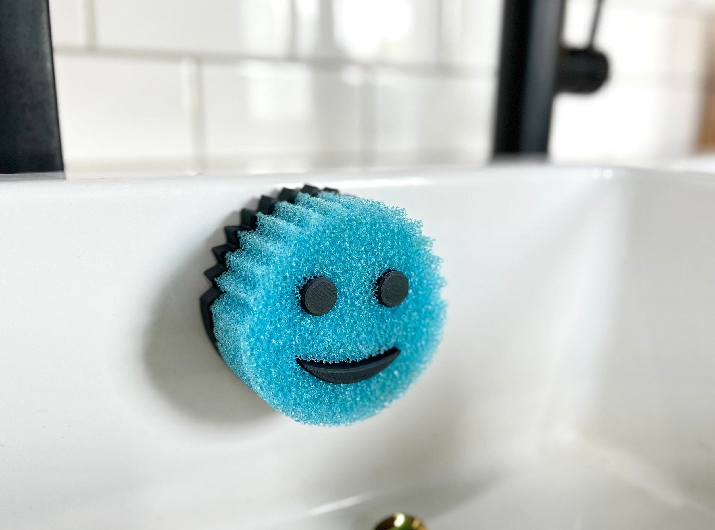 Scrub Daddy Smiley Holder A Happier Way to Keep Your Dishes and