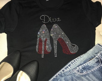 Red Bottoms Tshirt - Etsy