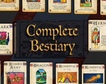 MTG Bestiary Complete Set of 238 Tokens