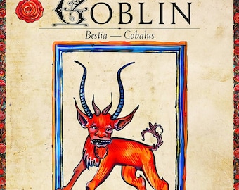 MTG Bestiary: Goblin token (goat variant)