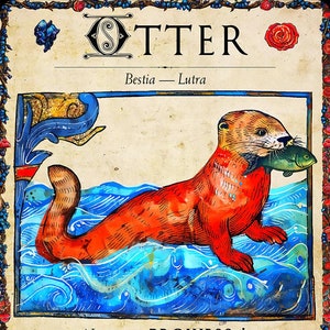 Bestiaire MTG : jeton UR Otter