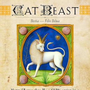 MTG Bestiary: W Cat Beast-token