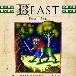 Bestiario de MTG: Ficha de bestia 4/4 (variante del minotauro)