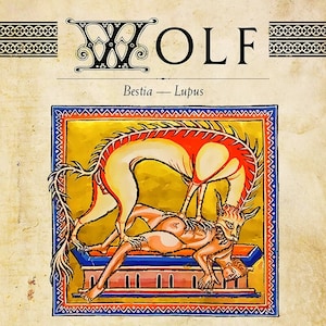 MTG Bestiary: B Wolf deathtouch token (ravening variant)
