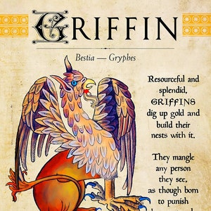 MTG Bestiary: Griffin token