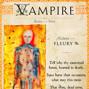 MTG Bestiary: White Vampire token