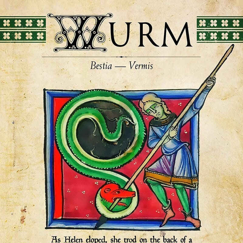 Mtg Wurm Commander Decks Etsy