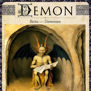 Bestiario MTG: pedina Demone X/X
