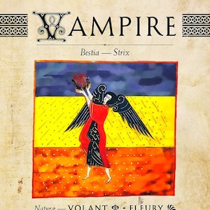 MTG Bestiary: Black Vampire token