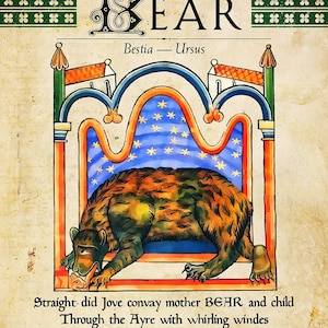 MTG Bestiary: Bear token (constellation variant)
