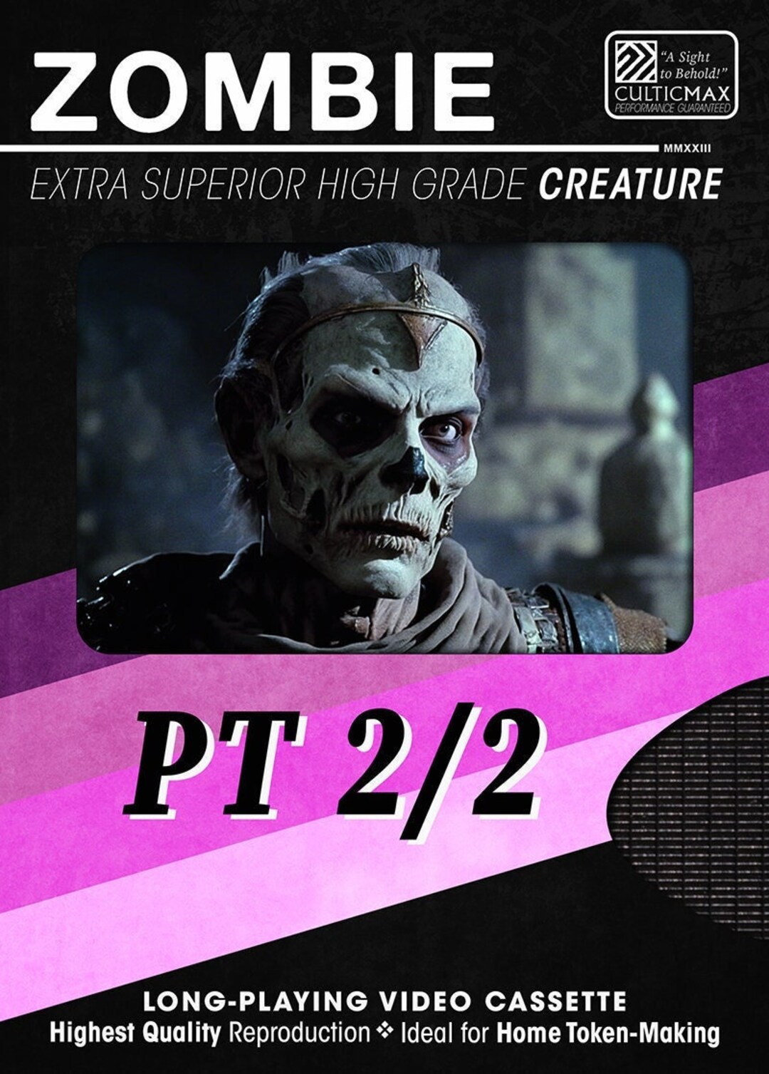 MTG VHS Zombie Token Etsy