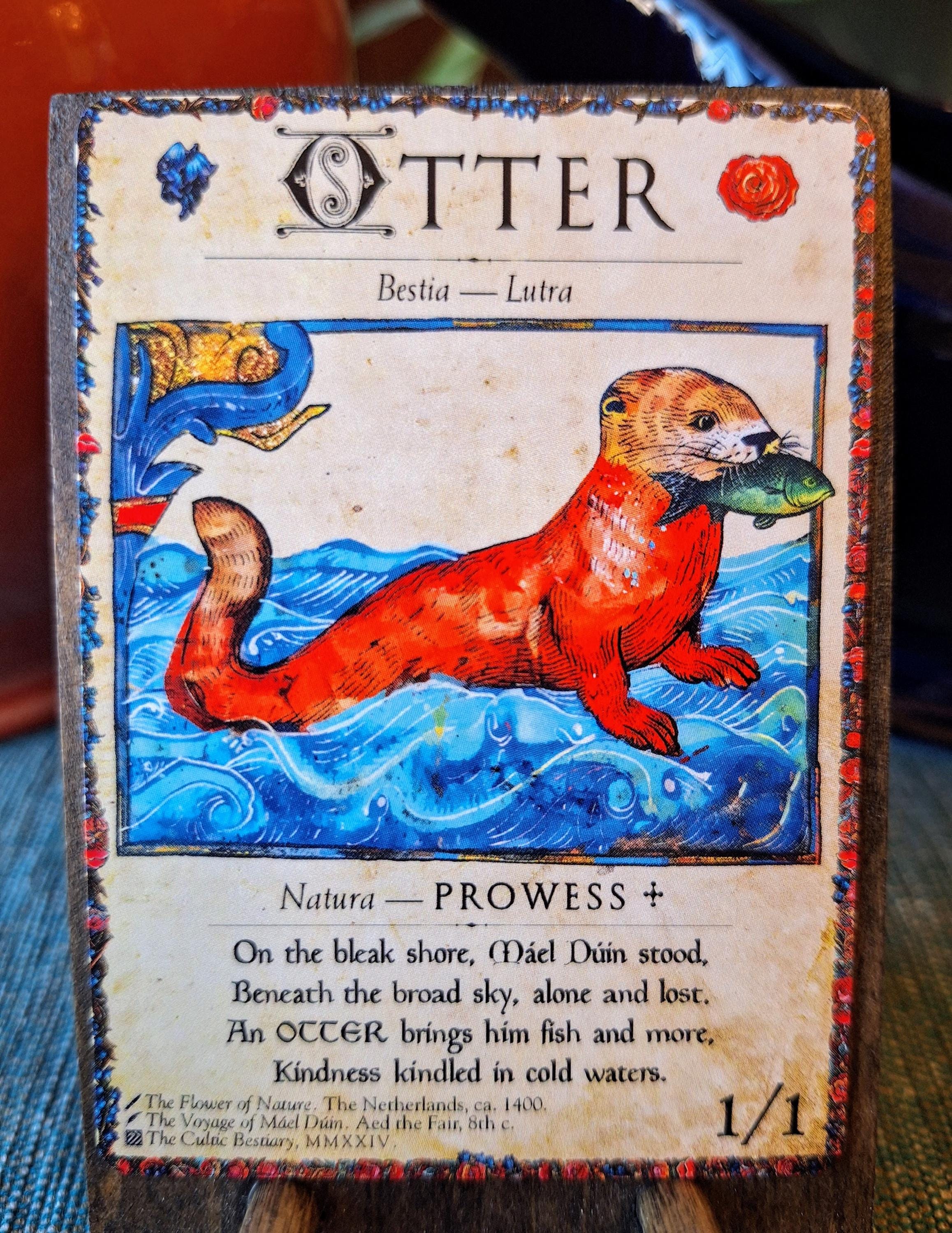 MTG ベストイアリ: UR カワウソ トークン - Etsy 日本