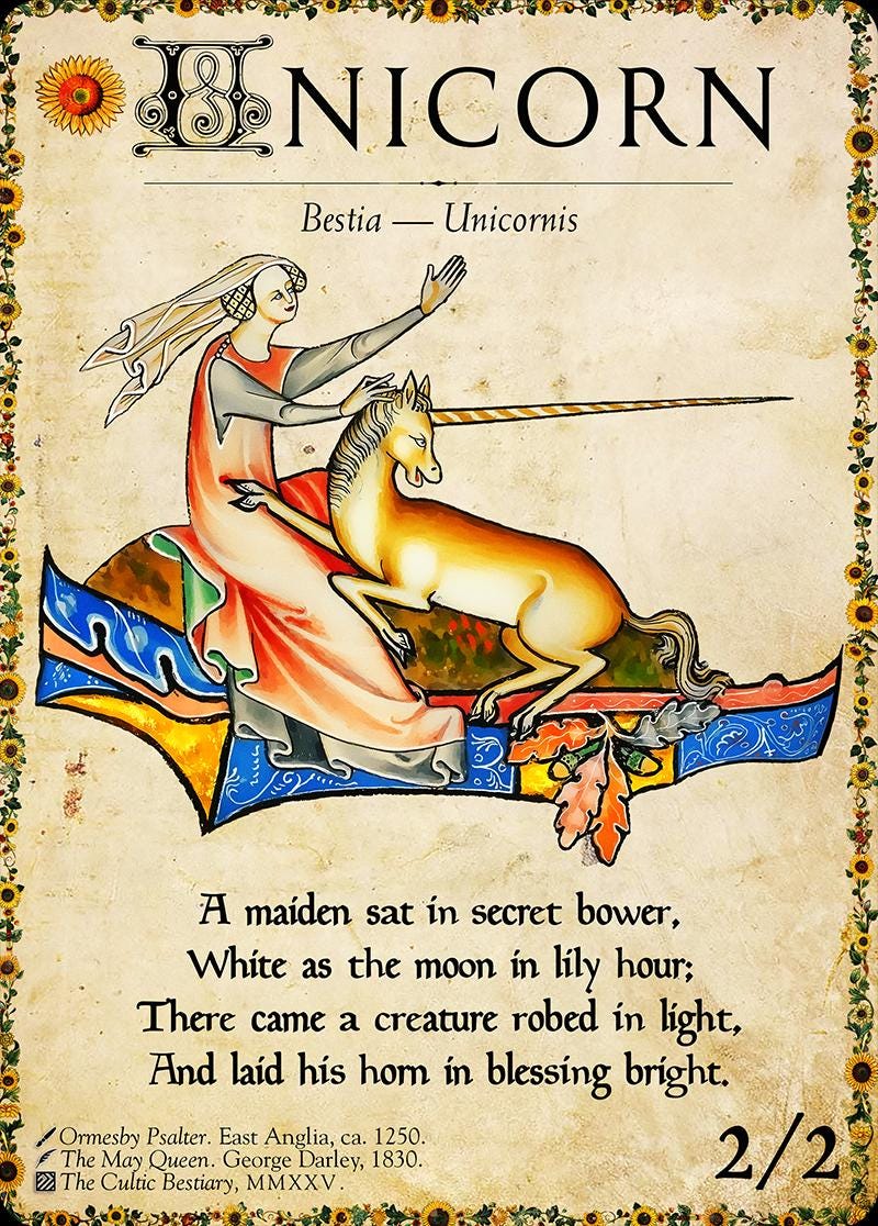 Mtg Unicorn Commander Deck - Etsy