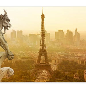 Carte postale vintage Vue de Paris