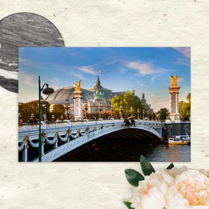Pont Alexandre III – Carte postale de Paris