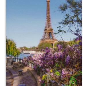 Carte postale Printemps à Paris