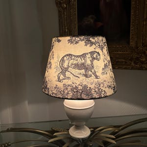 Jungle Toile de Jouy Handmade Lampshade