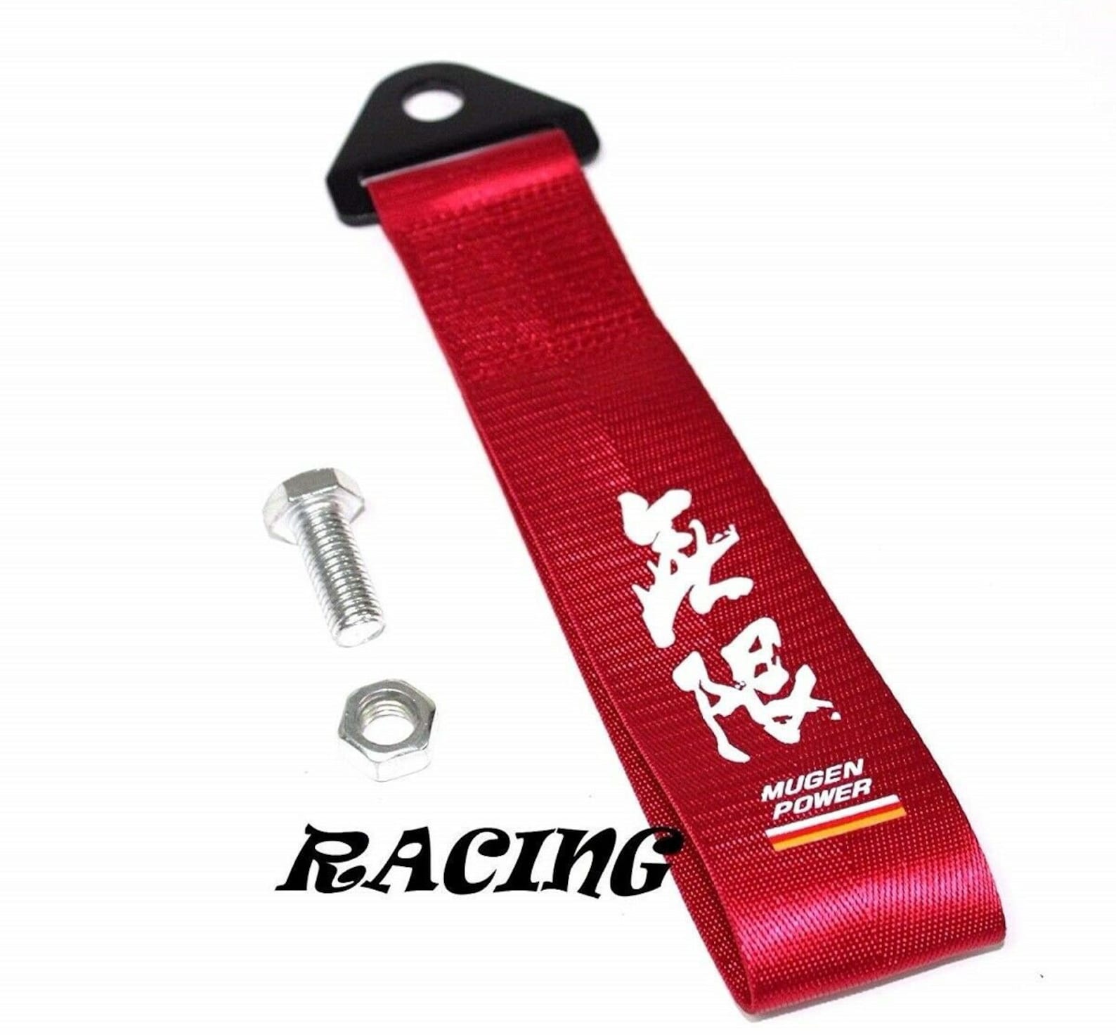 Jdm high strength mugen power tow strap for front rear bumper Etsy