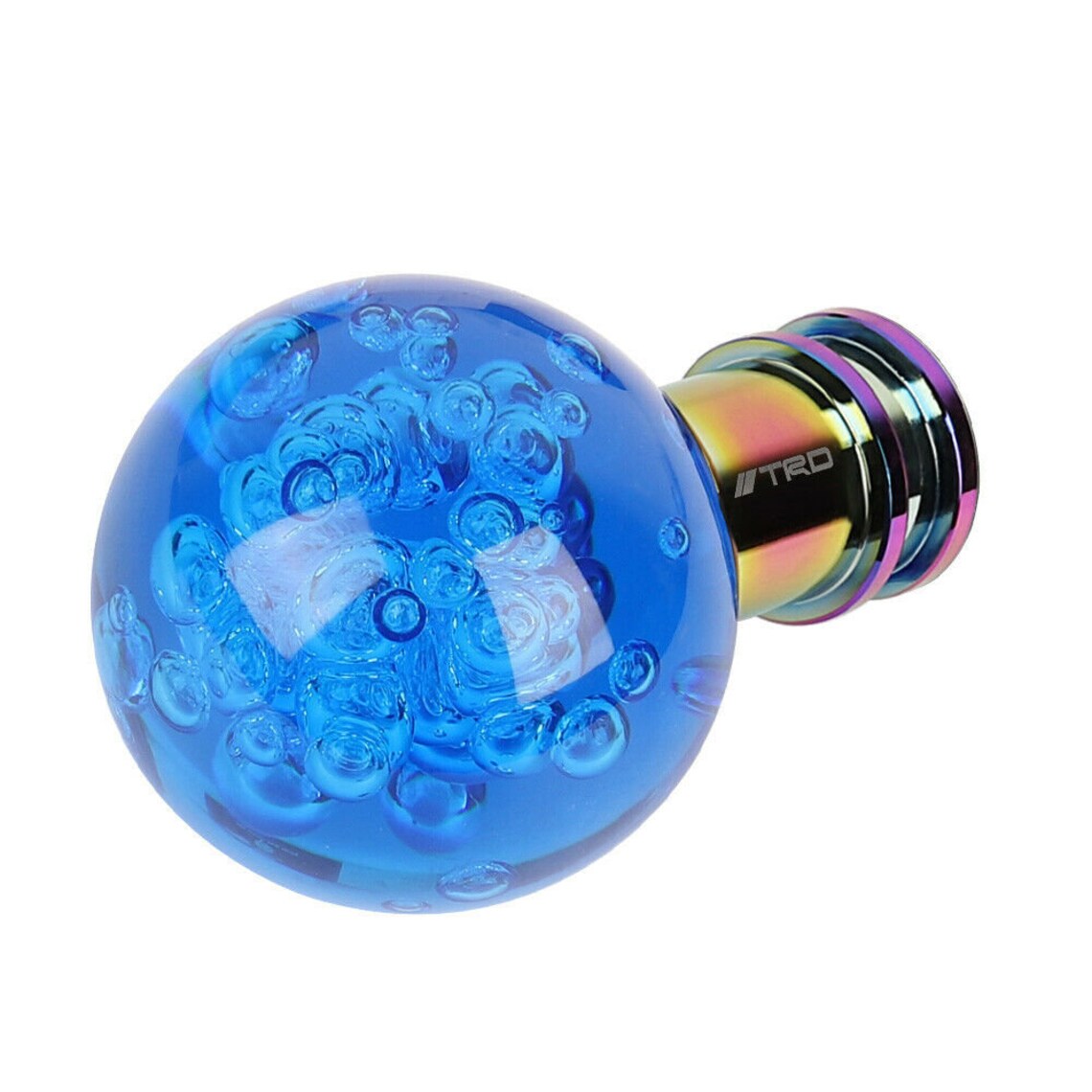 Jdm trd crystal blue round ball shift knob for manual shifter Etsy