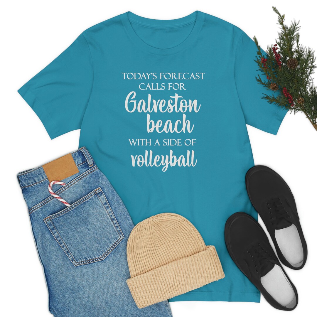 Galveston Beach Volleyball Vacation Tshirt Gift, Galveston Family