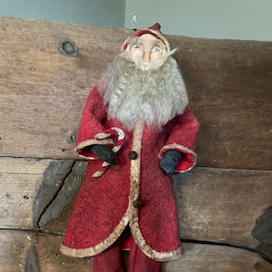 Small Clay Face Santa pattern