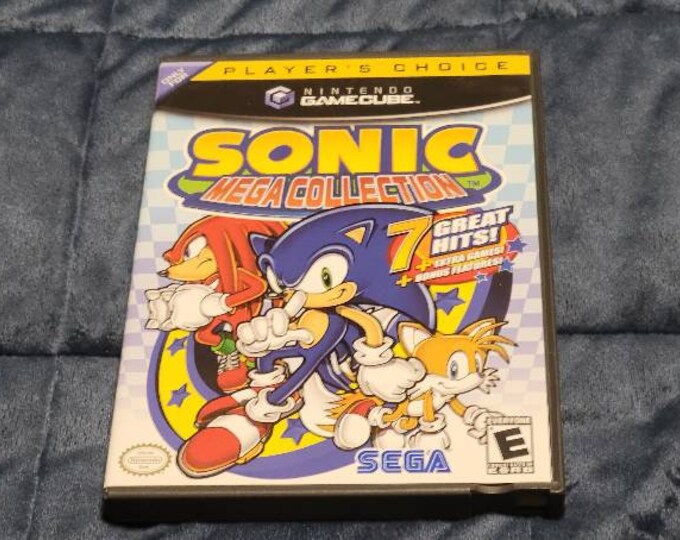 Sonic Mega Collection gamecube player's Choice CIB Etsy